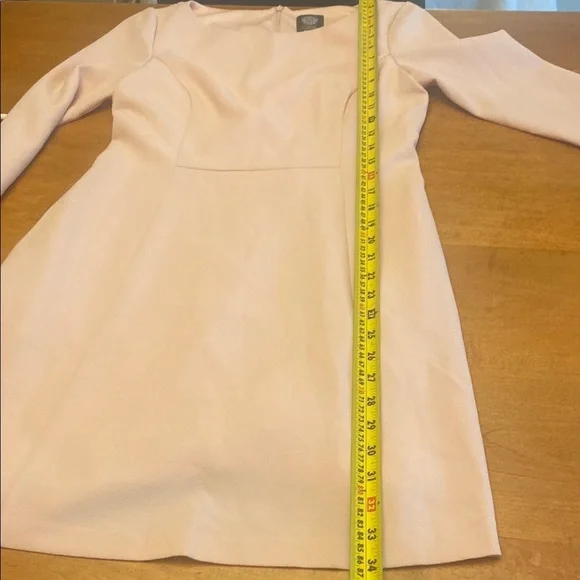 Vince Camuto Pink Sheath Dress with Cuffed Sleeves - Picture 8 of 14